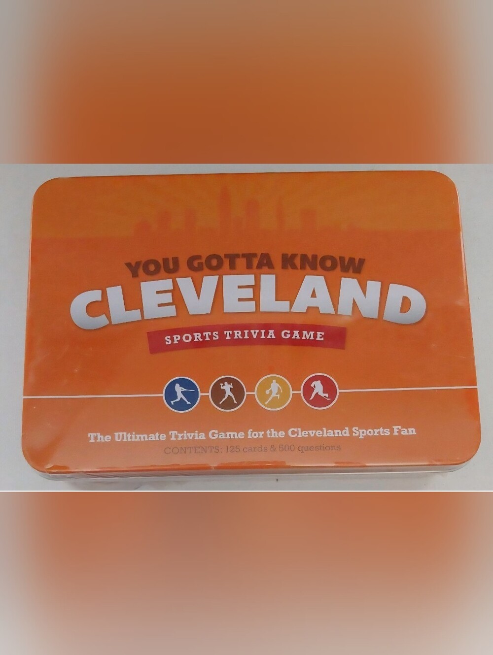 You Gotta Know Cleveland Sports Trivia Game - Orange